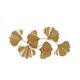 Olliix by Martha Stewart Faye Gold Foil Ginkgo Leaf Wall Art-0