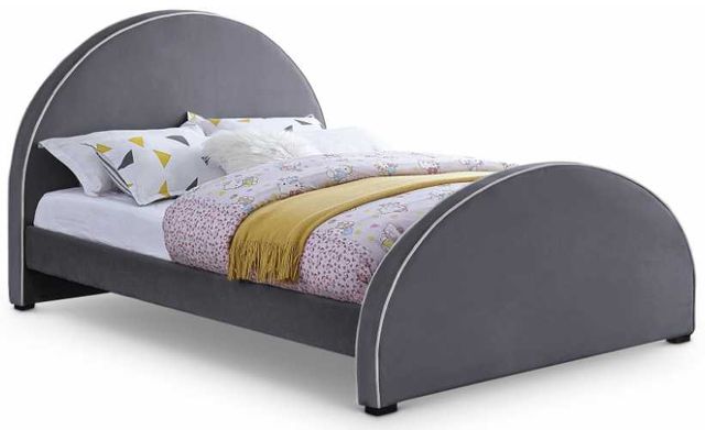 Meridian Furniture Brody Grey Queen Bed-0