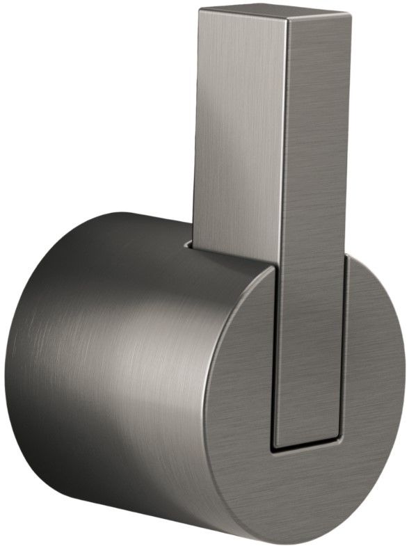 Brizo Litze® Brilliance® Luxe Steel® Single-Handle Floor Mount Tub Filler Lever Handle Kit-0
