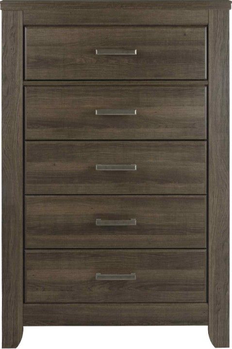 Signature Design by Ashley® Juararo 5-Piece Dark Brown Queen Poster Storage Bed Set-3
