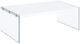 Coaster® Opal 2-Piece White High Gloss Occasional Table Set-3