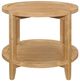 Coaster® Camillo Maple Brown Round End Table-2