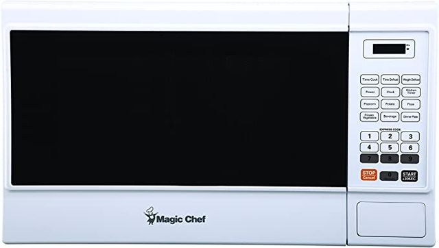 Magic Chef® 1.3 Cu. Ft. White Countertop Microwave Oven-0