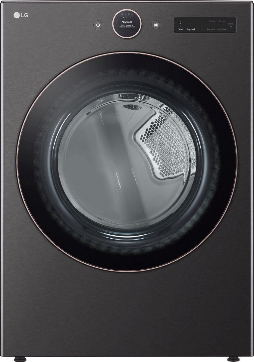 LG 7.4 Cu. Ft. Black Steel Front Load Electric Dryer
