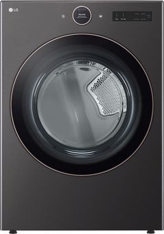 LG 7.4 Cu. Ft. Black Steel Front Load Electric Dryer