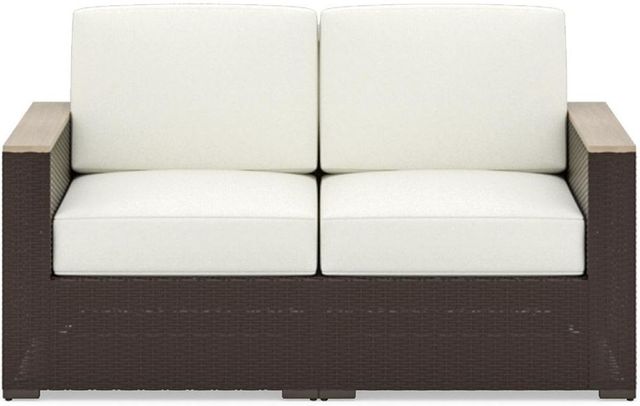 homestyles® Palm Springs Brown Outdoor Loveseat-1