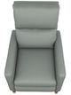 Best® Home Furnishings Customizable Janae Power High Leg Recliner with Honey Birch Legs-1