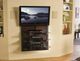 Sanus® Foundations Vertical Series Audio Video Wall Mount Shelf-Black-3