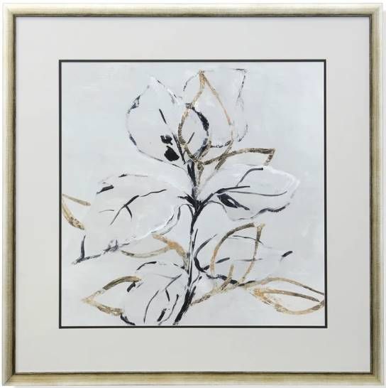 Stylecraft Black/Off-White Wall Art-0