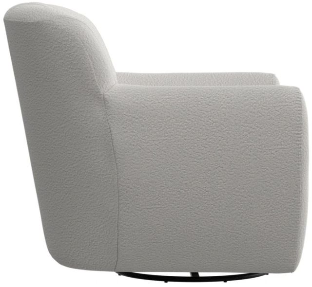 International Furniture Direct Tamesis Beige Swivel Accent Chair-3