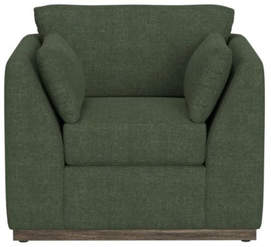 International Furniture Direct Vallarta Olive Accent Chair-1