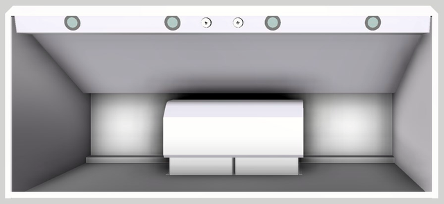 Vent-A-Hood® 54" Wall Mount Range Hood-White-4