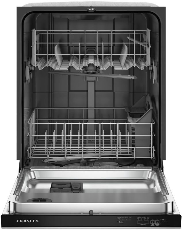 Crosley® 24" Black Top Control Built In Dishwasher -1