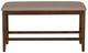Powell® Seneca Brown Counter Backless Bench-3