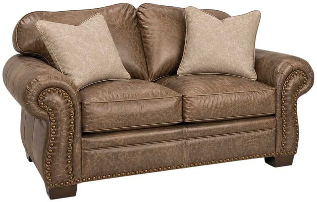 Marshfield Furniture McKinley Brown Loveseat-0