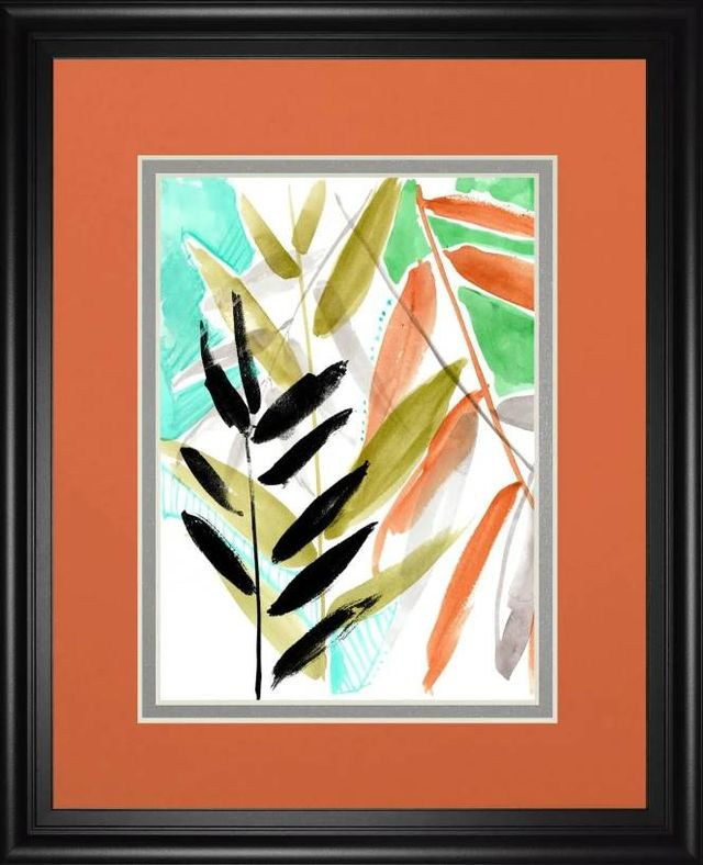 Classy Art Vivid Fronds II by Jennifer Goldberger Wall Art-0
