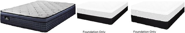 Kingsdown® Fountainbrook Wrapped Coil Pillow Top Plush King Mattress and Ellis Standard Foundation-0