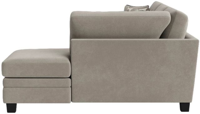 Albany Industries 2-Piece Groovy Smoke Right-Arm Facing Chaise Sectional-2