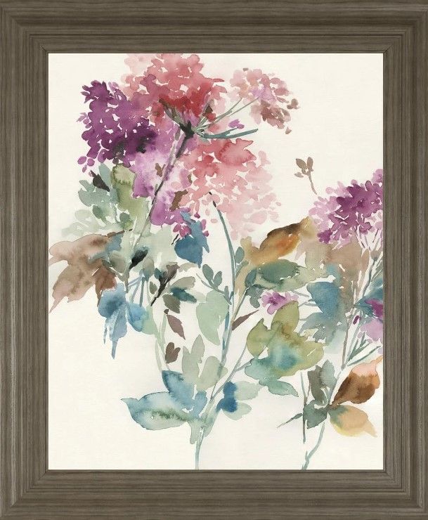 Classy Art Sweet Hydrangea I by Asia Jensen Framed Print Wall Art-1