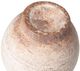 A & B Home Brown/White Round Footed Ceramic Vase-5