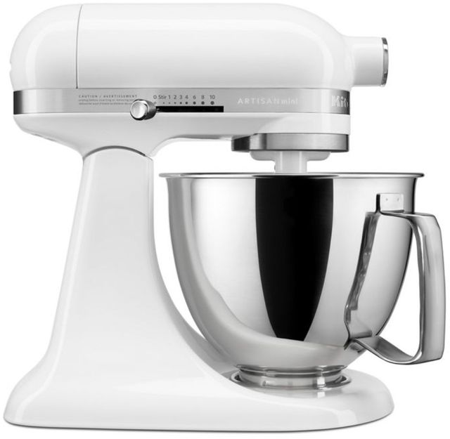 KitchenAid® Artisan® Mini White 3.5 Quart Stand Mixer-0