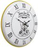 YHD Time for Tea Black/White Wall Clock-1