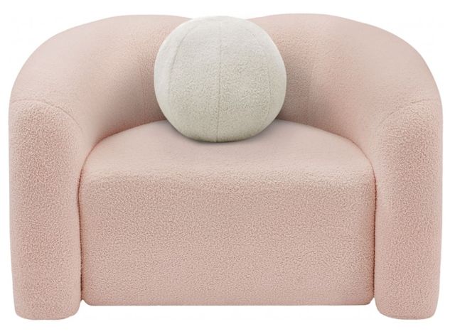 Meridian Furniture Kali Pink Chair-1