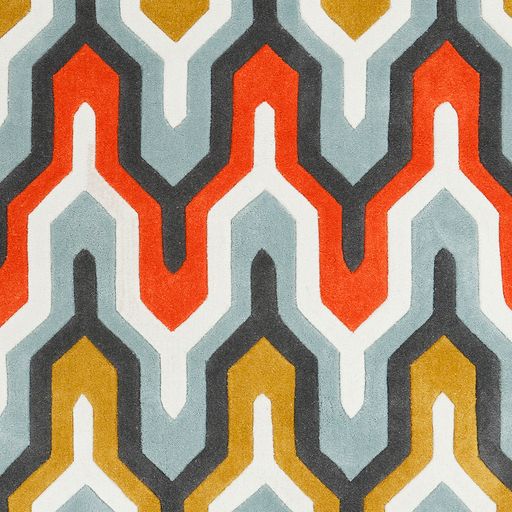 Surya Cosmopolitan Multi-Color 5'x8' Area Rug-1