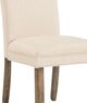 Bassett Mirror Colby Parsons 2-Piece White Chair-2
