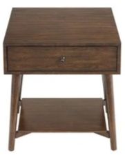 Martin Svensson Mid-Century Modern Walnut End Table-1