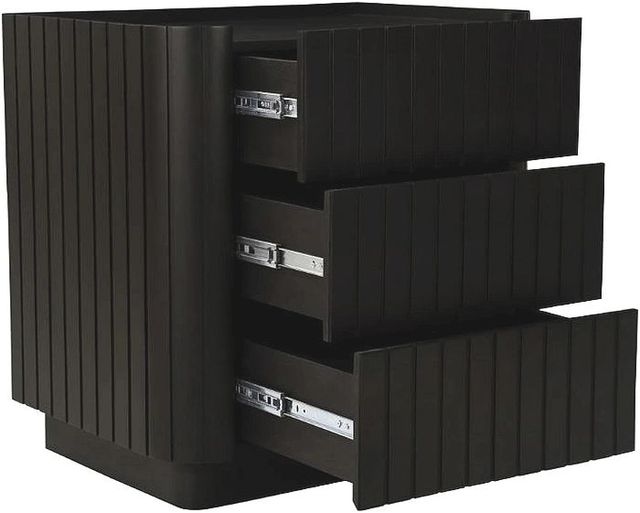 Moe's Home Collection Povera Black Nightstand-1
