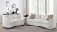 Coaster® Isabella 2-Piece Natural Faux Sheepskin Upholstered Seating Set -0