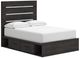 Signature Design by Ashley® Hollivern Dark Gray 4-Drawer Full Panel Storage Bed-0