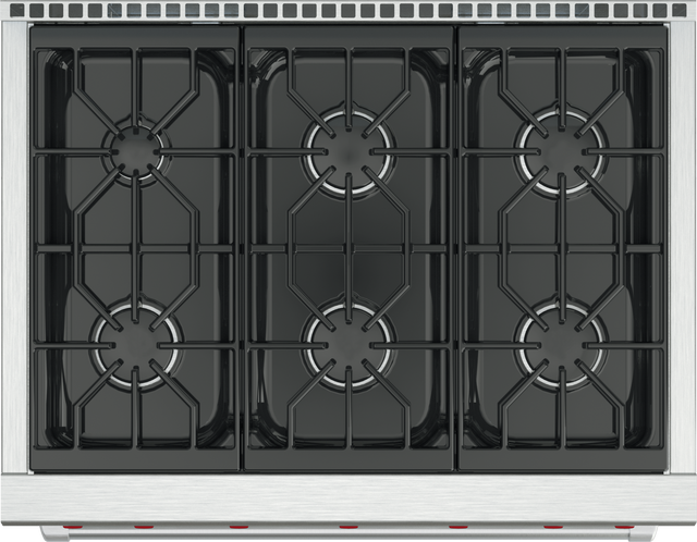 Wolf® 36" Pro Natural Gas Style Natural Gas Rangetop-1