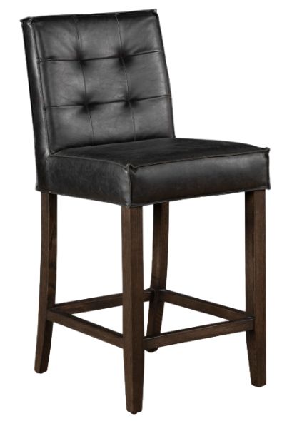 Home Trends & Design Madison Brown/Black Counter Stool-0