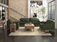 International Furniture Direct Samba Olive Accent Chair-1