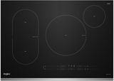 Whirlpool® 30" Stainless Steel Intelligent Induction Cooktop with Temp Cook™ Technology