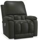 La-Z-Boy® Greyson Shitake Leather Power Rocking Recliner-0