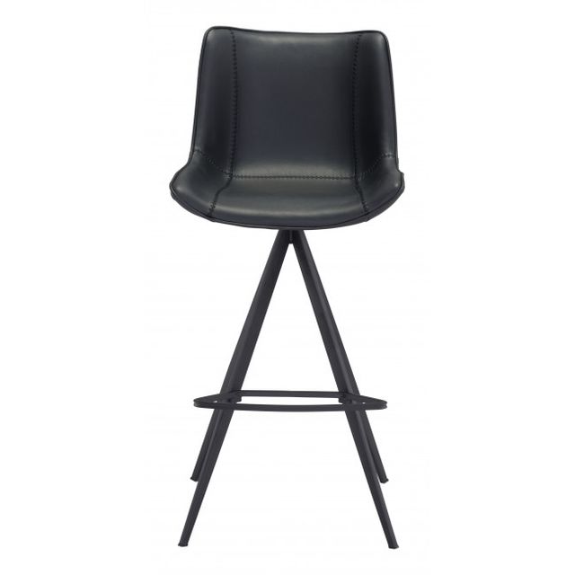 Zuo® Modern Aki Black Counter Chair-2