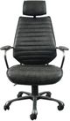 Moe's Home Collection Executive Black Swivel Office Chair-1