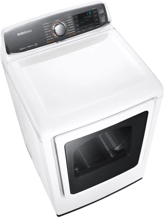 Samsung 7.4 Cu. Ft. White Front Load Electric Dryer-4