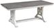 Cottage Creek Furniture Bar Harbor Natural Dining Table with Cream Base-0