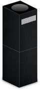 ZLINE 2 Piece 12" Black Island Hood Extension Kit-0