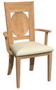 Bermex® Customizable CB-1408 Dining Arm Chair-0
