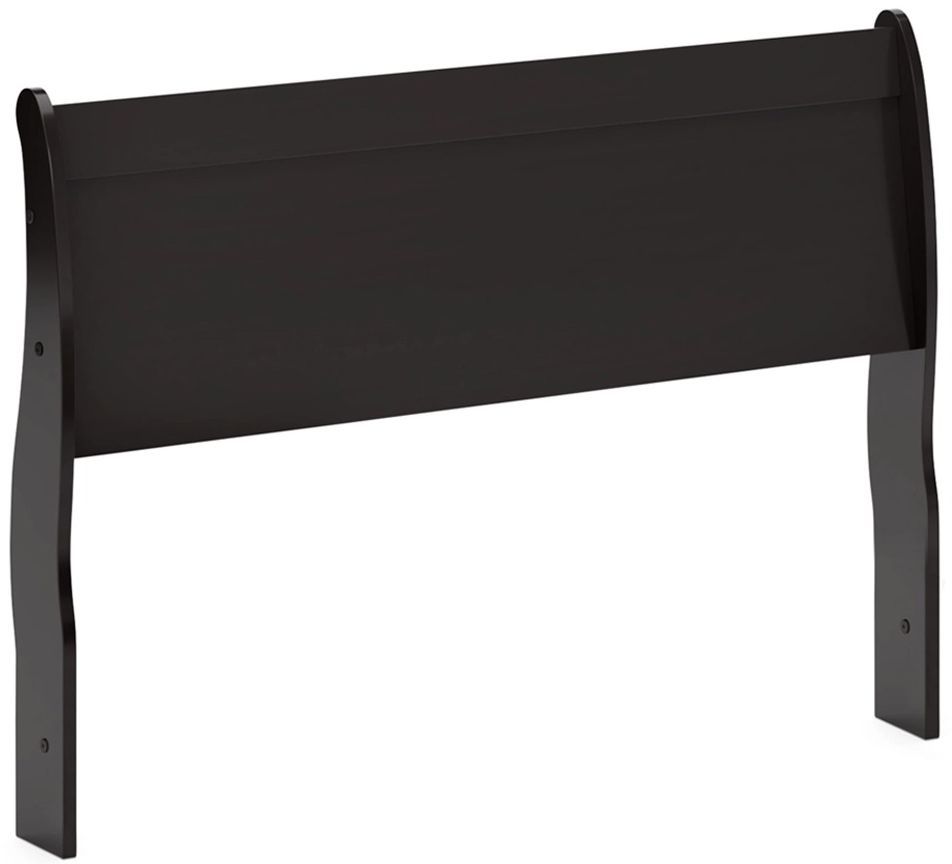 Signature Design by Ashley® Huey Vineyard Black Queen Sleigh Headboard
