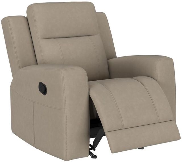 Coaster® Brentwood Taupe Manual Recliner-1