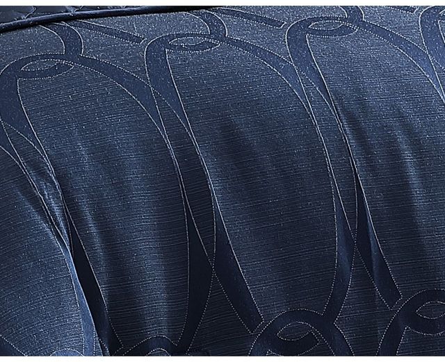 Hallmart Collectibles 10-Piece Navy Queen Comforter Set-2