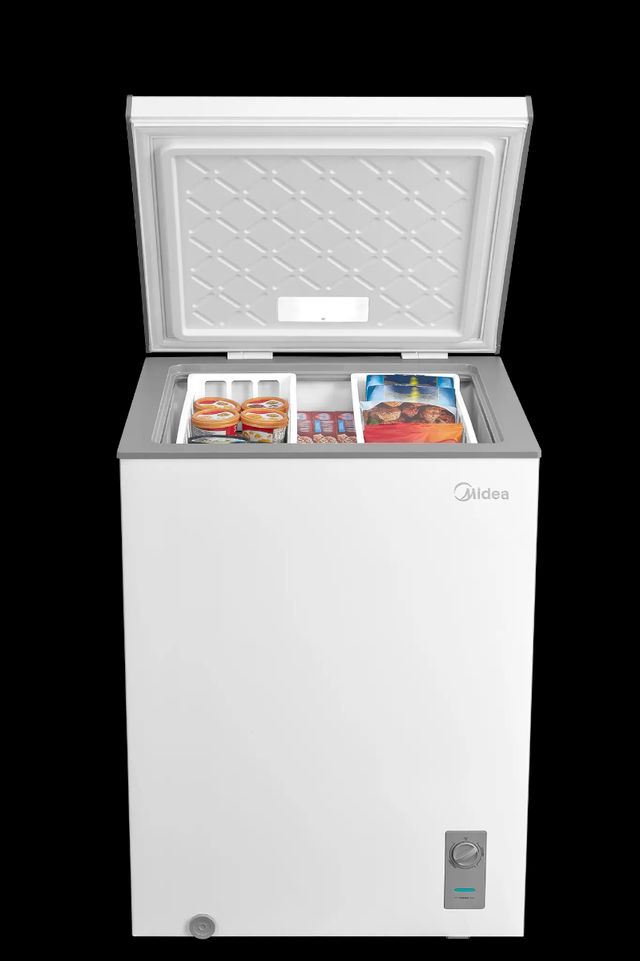 Midea 5.1 cu. ft. Convertible Chest Freezer with Removable Storage Basket-4
