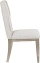 Magnussen Home® Lenox Acadia White/Sand Fabric Upholstered Side Chair-3