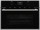 Porter & Charles 24" Black Glass with Stainless Steel Trim Built In Microwave-0